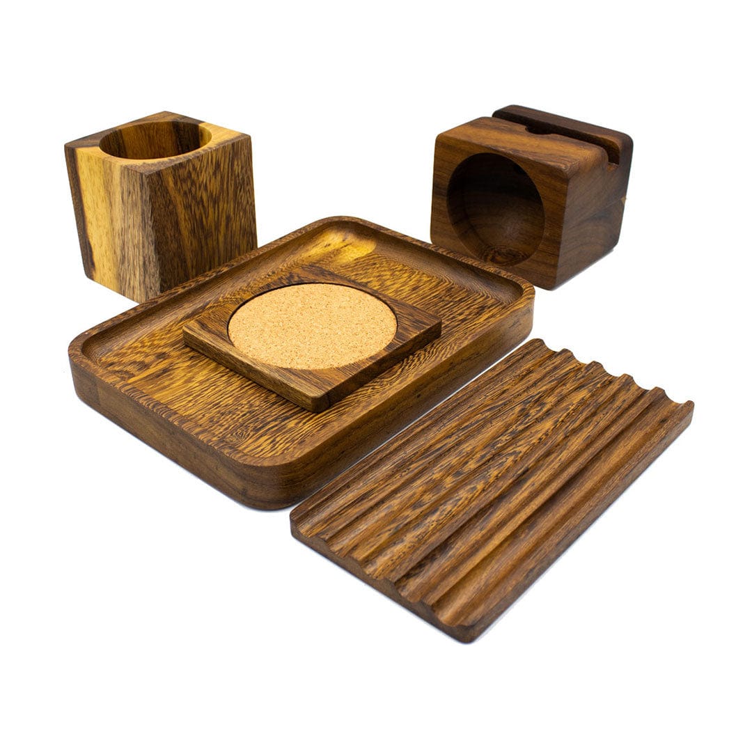 Desky Wooden Desk Accessories Desky